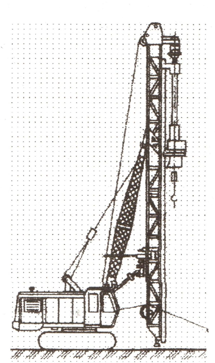 Копр для забивки свай кн-500 Hitachi