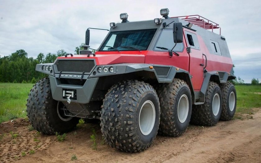 Болотоход шаман 8х8