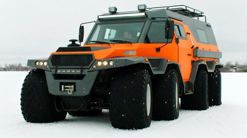 Вездеход АВТОРОС шаман 8x8