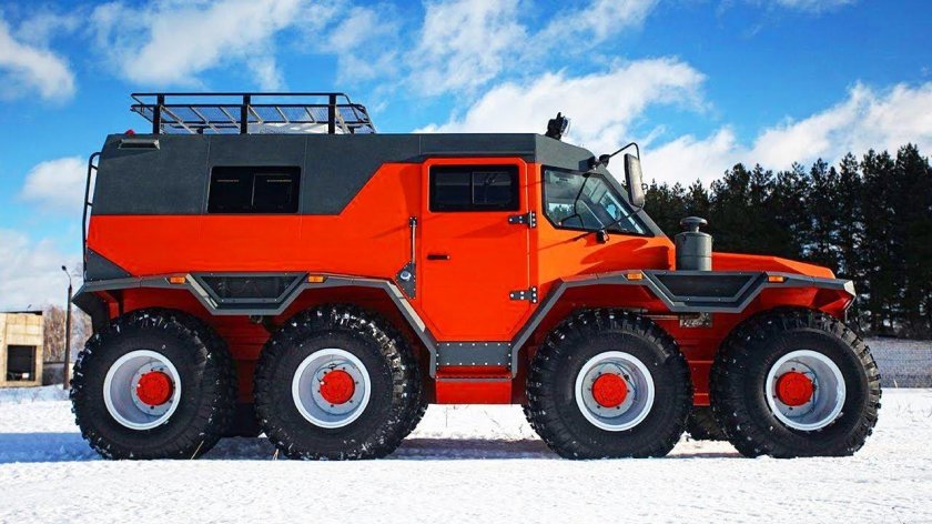Вездеход АВТОРОС шаман 8x8