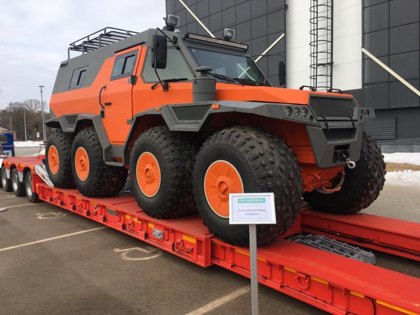 Российский вездеход шаман