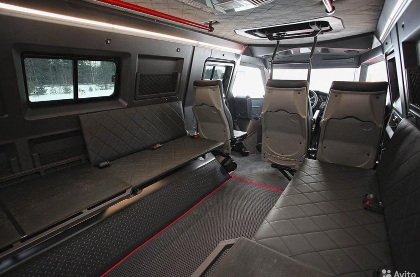 Вездеход шаман салон