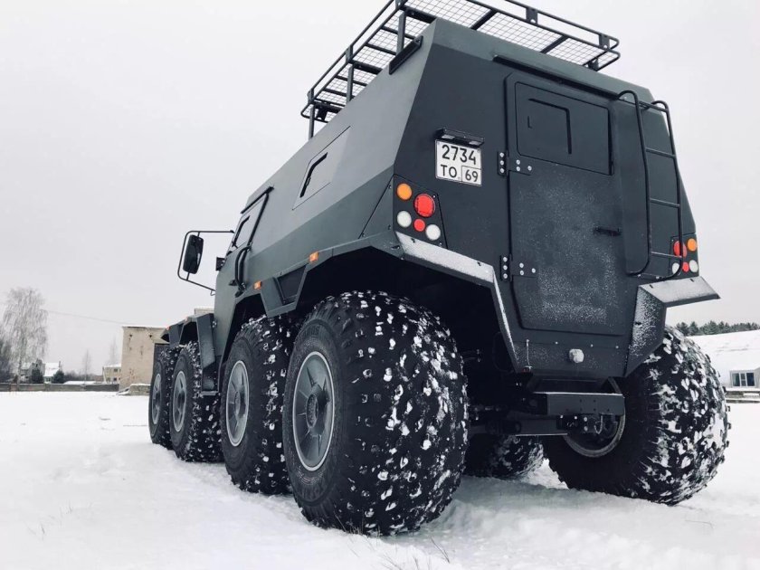 Болотоход шаман 8х8