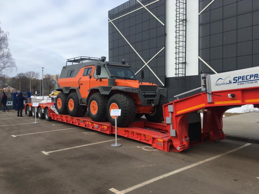 Снегоболотоход шаман 8 х