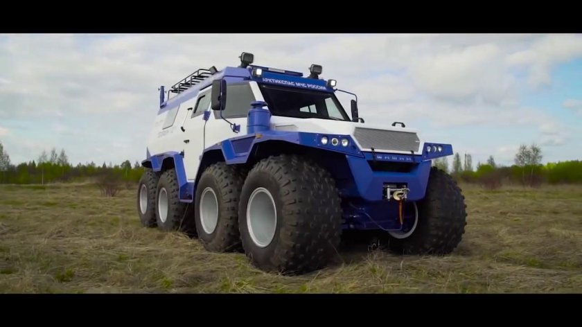 Вездеход 8x8 шаман