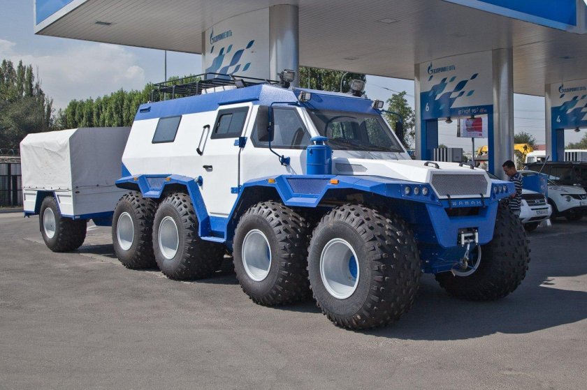 Вездеход АВТОРОС шаман 8x8