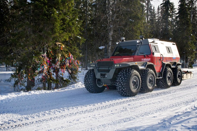 Вездеход болотоход шаман