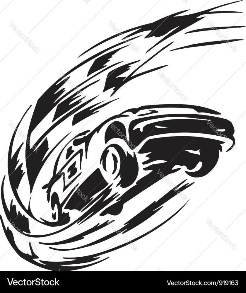 Стилизованный автомобиль