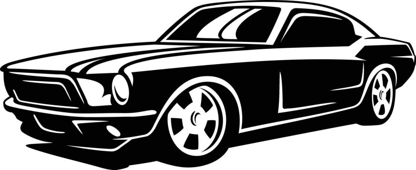 Форд мустанг вектор