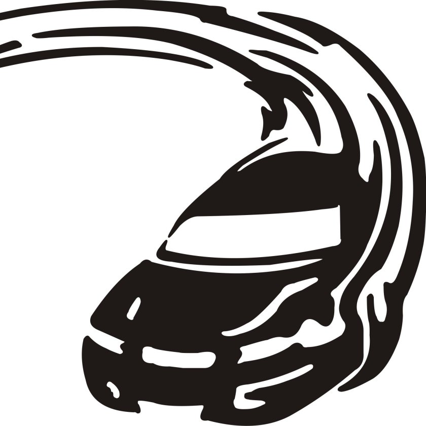 Силуэт автомобиля для логотипа