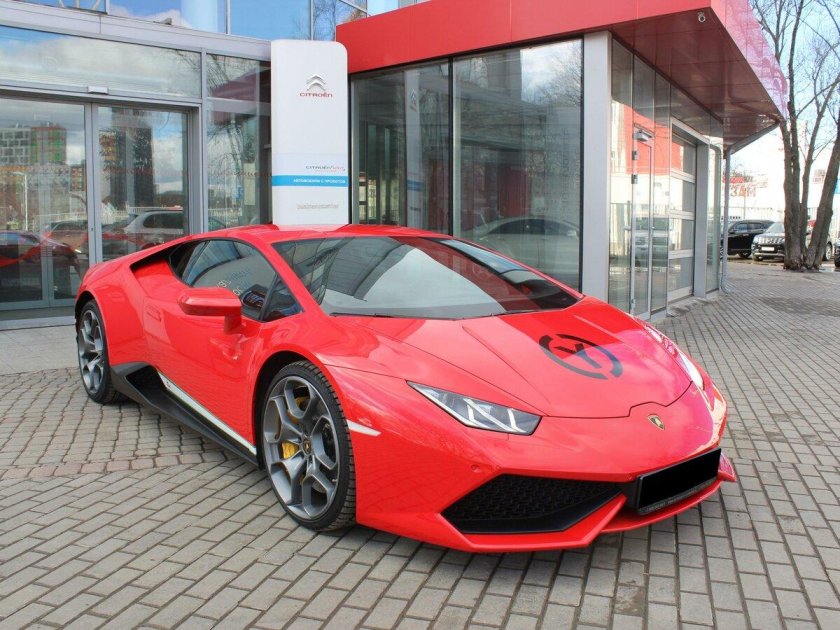 Ламборгини Хуракан красный