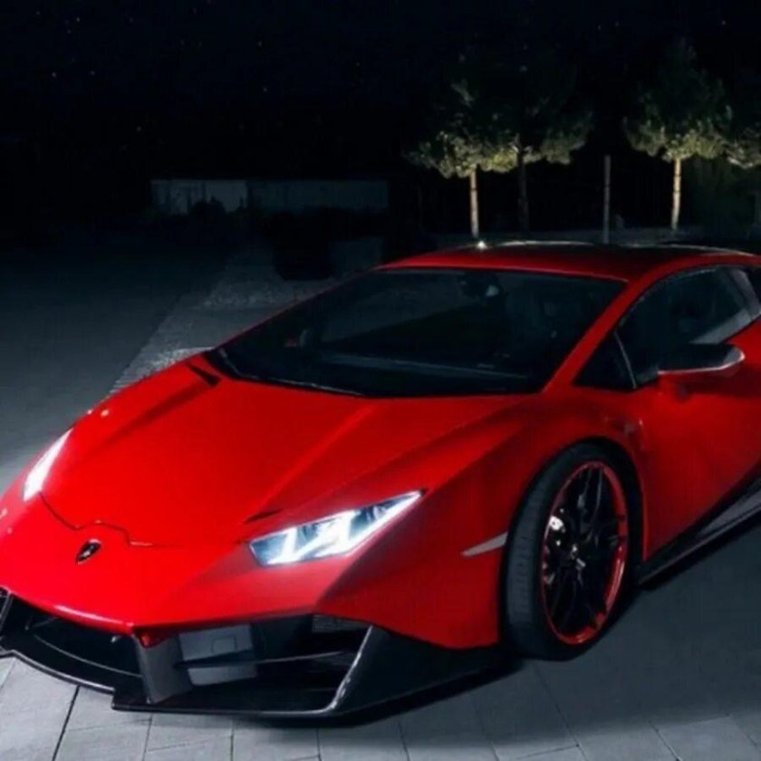 Ламборгини Хуракан красный