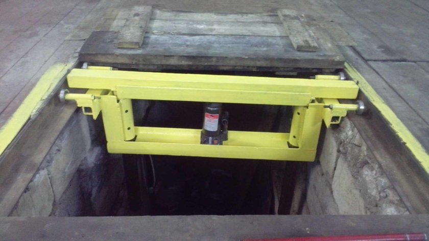 Подъемник для ямы для КАВЗ 4235