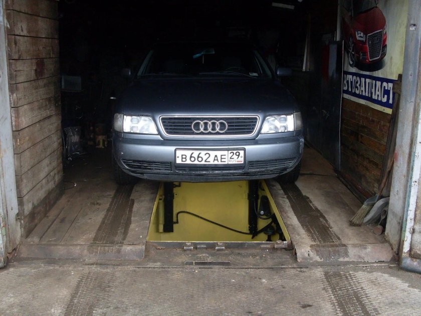 Яма для авто