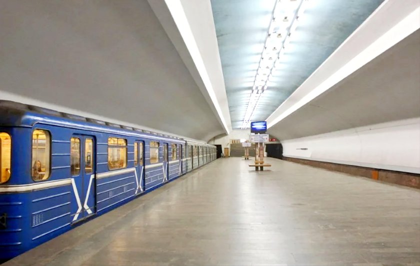 Нижегородский метрополитен станция Чкаловская