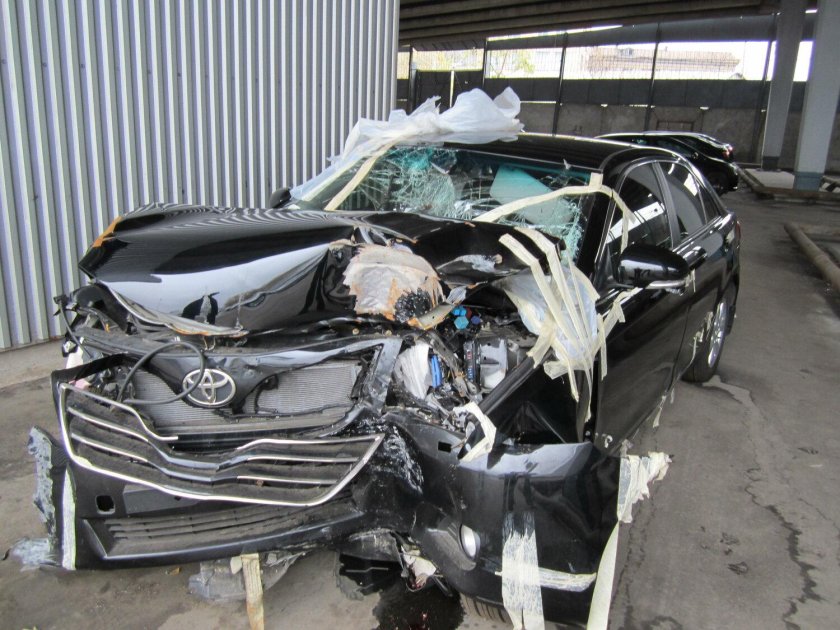 Авто после аварии