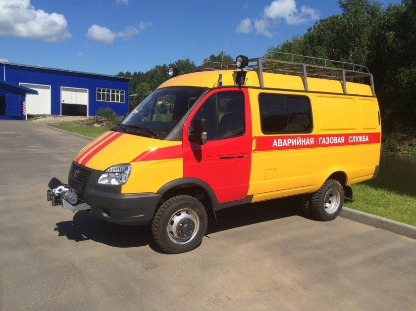 ГАЗ 27057 аварийная газовая служба