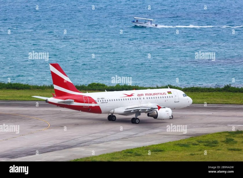 Маврикий с самолета