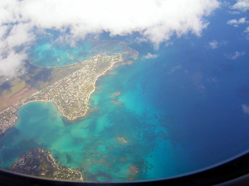 Мальдивы с самолета