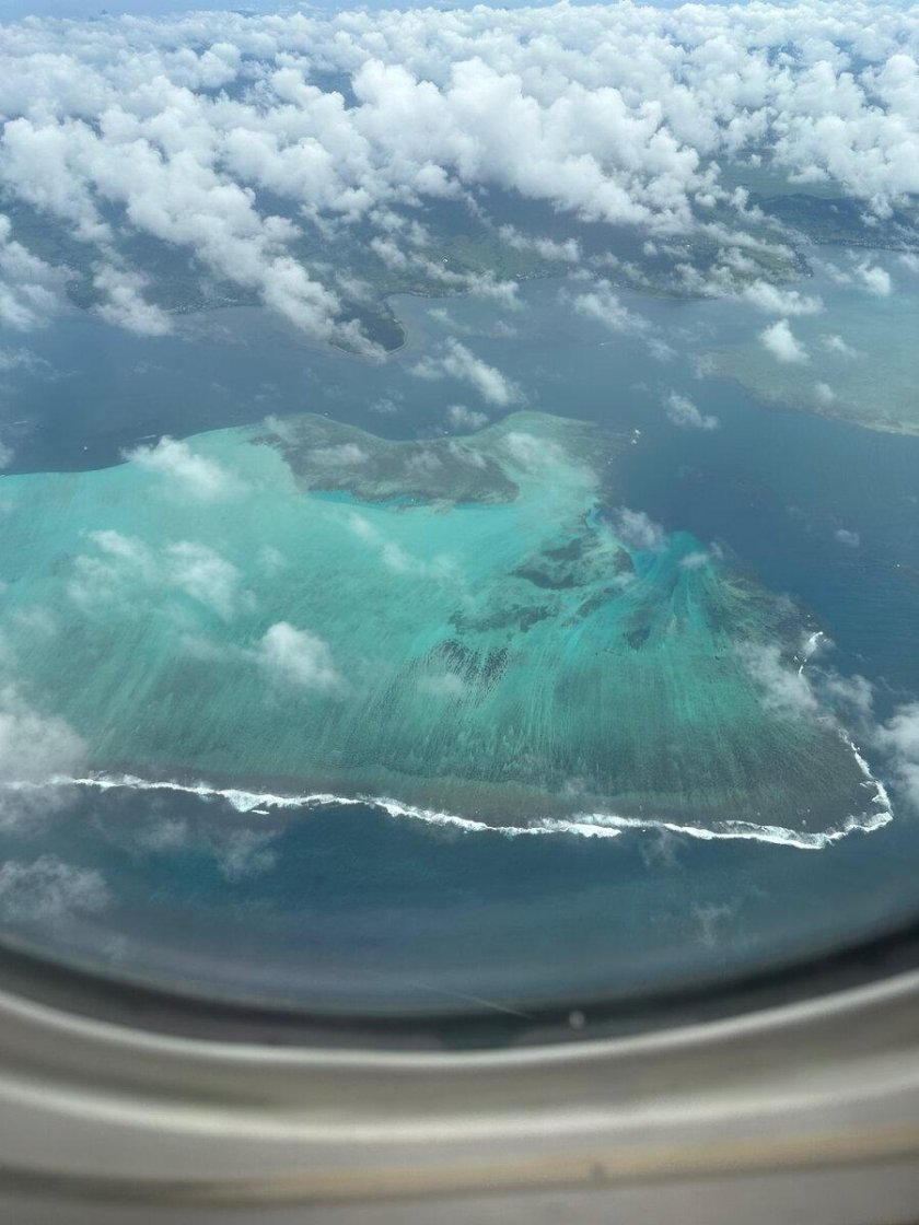 Вид из самолета