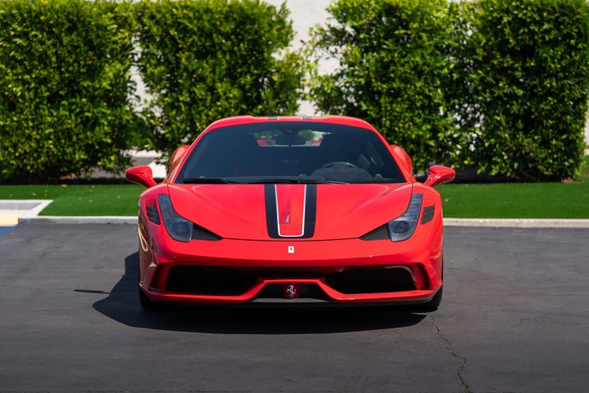 Ferrari 458 speciale grey