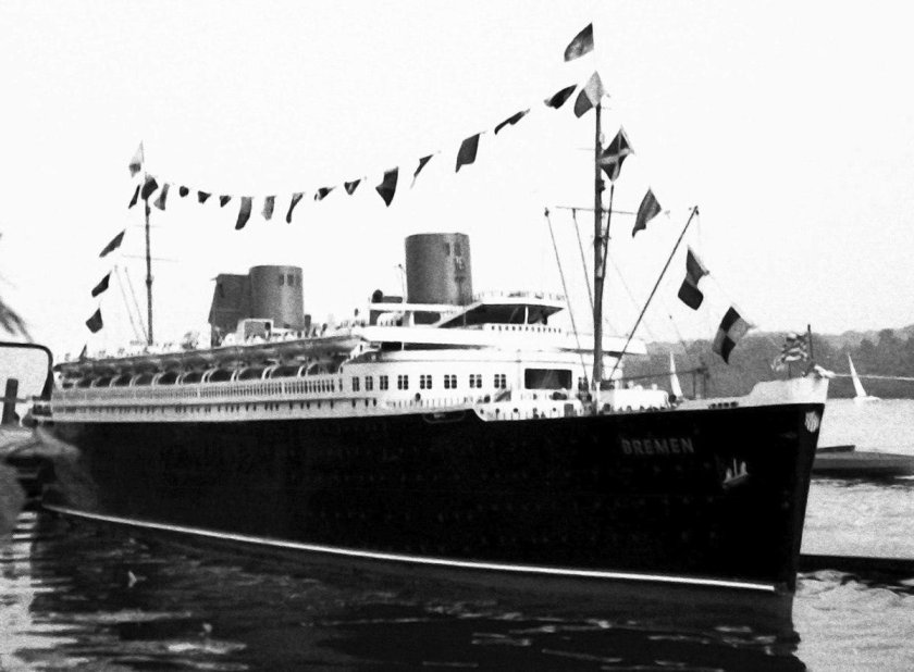 Лайнер Бремен 1929