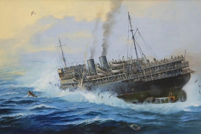 Теплоход Армения 1941