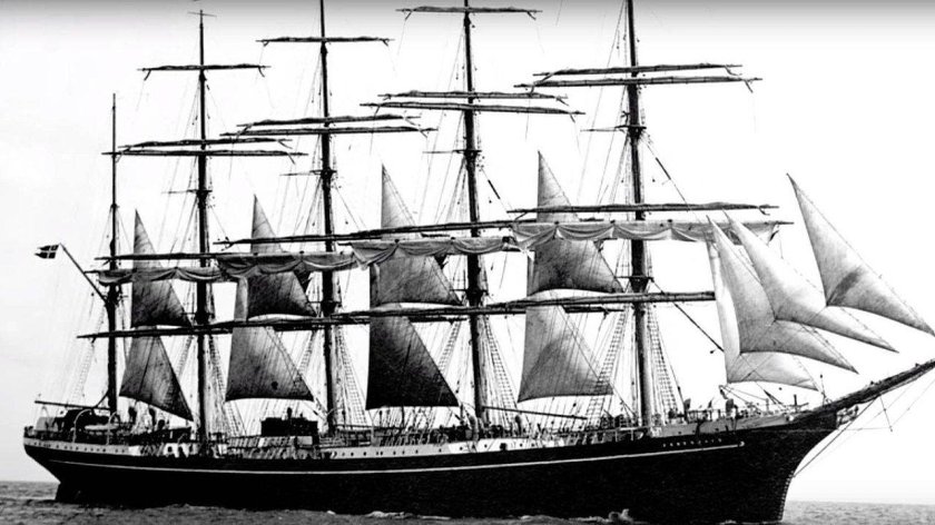 Датский пятимачтовый Барк «Копенгаген»