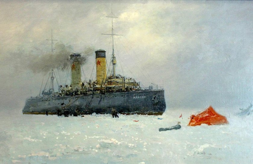 Красин ледокол спасение Нобиле