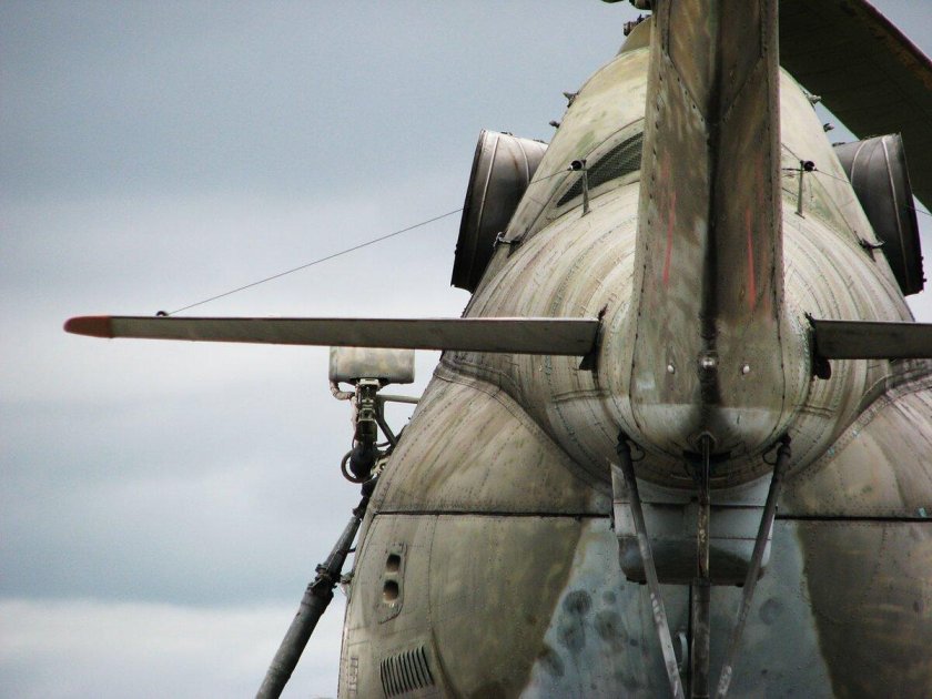 Вертолета ми-24 хвостовая балка