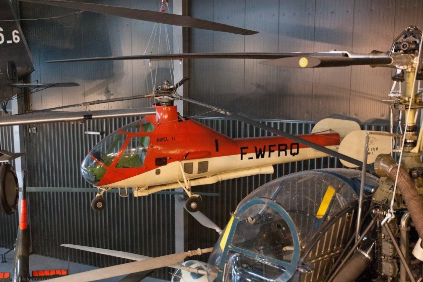 Вертолёт с реактивным приводом несущего винта