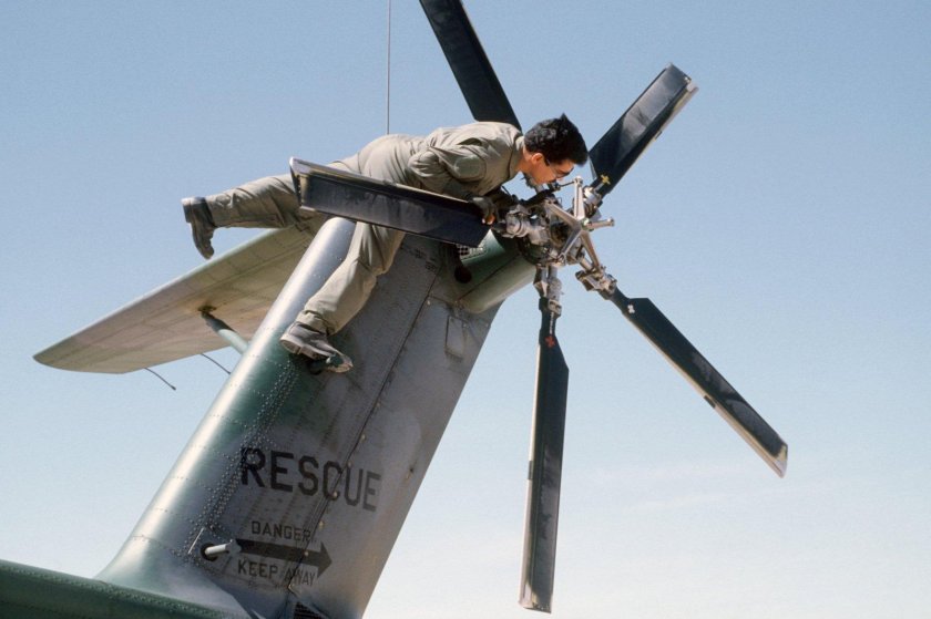 Хвостовой винт вертолета