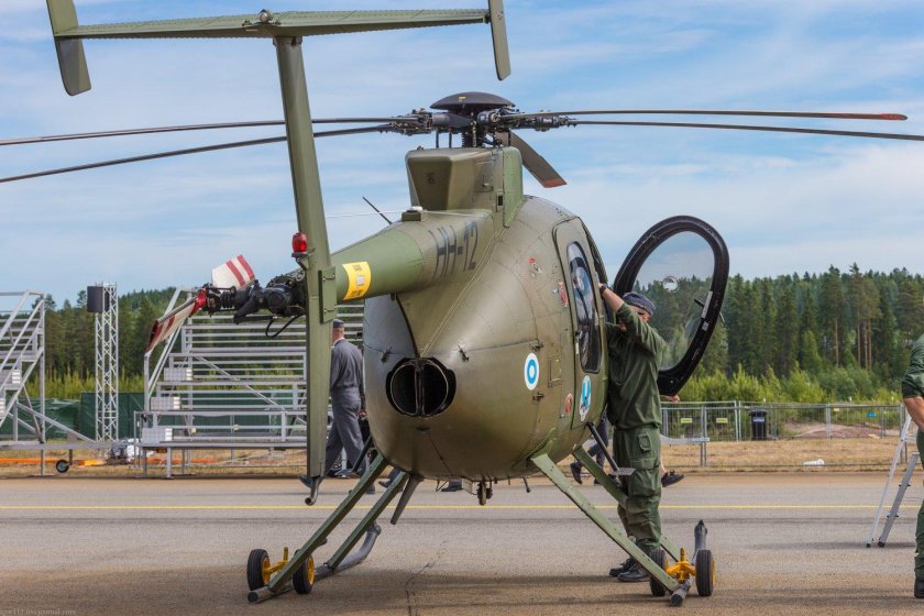 Вертолет MD-500d ВВС Италии