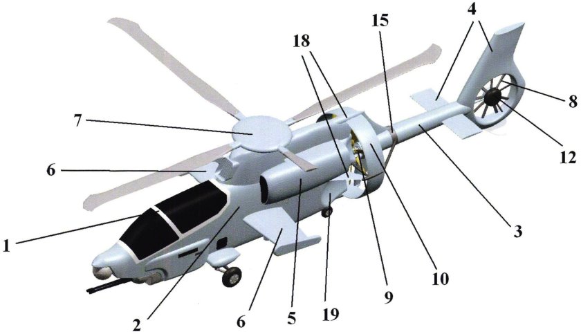 Рулевой винт ми-8 чертеж