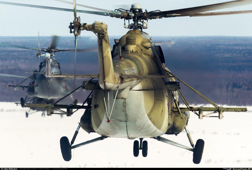 Хвостовая балка ми-8