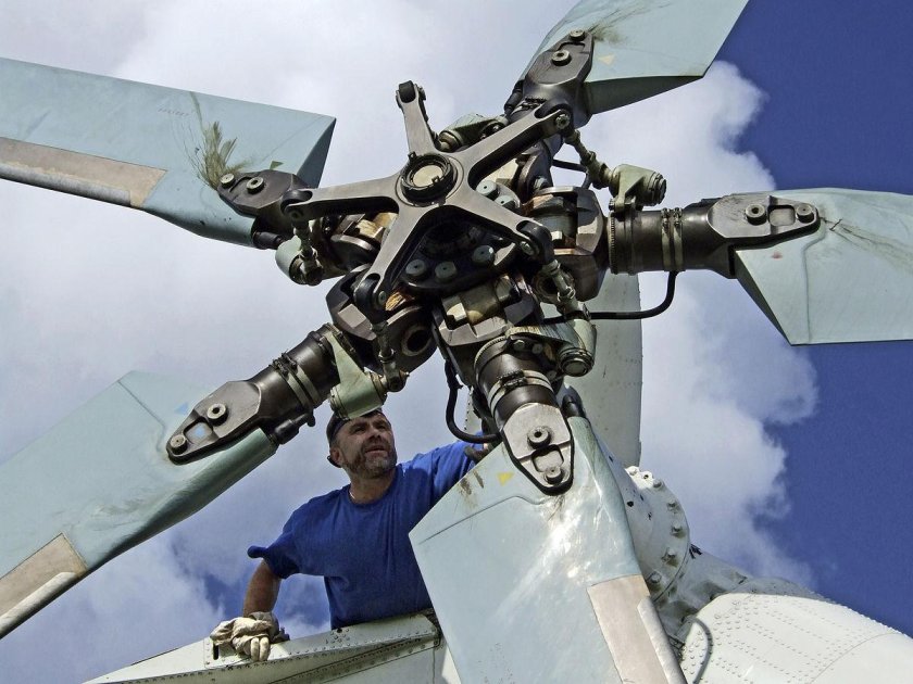 Рулевой винт вертолета ми 26