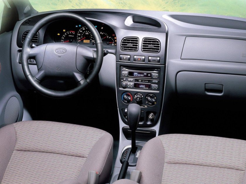 Kia Rio 1 поколение салон