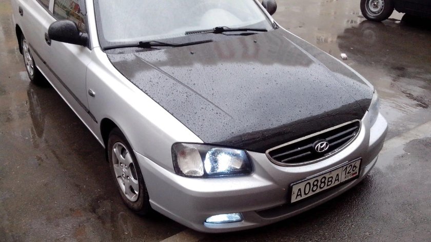 Hyundai Accent Гранта зеркала