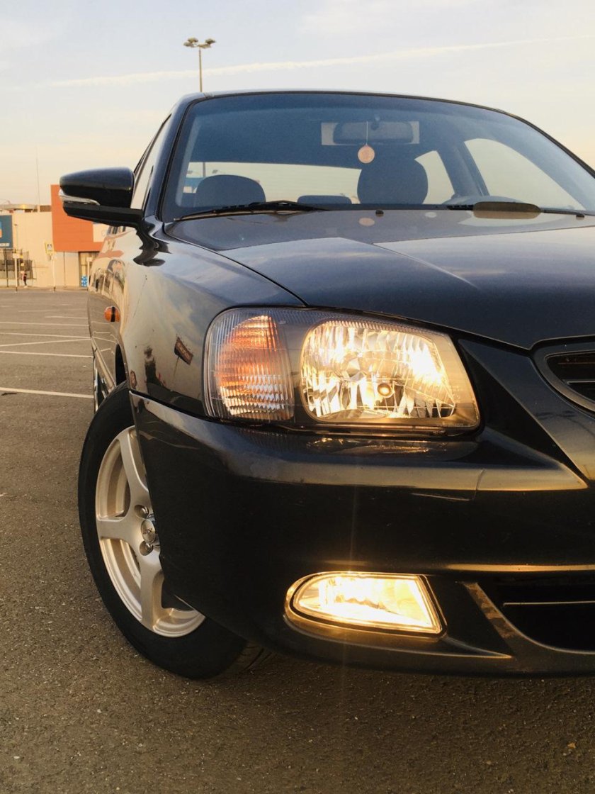 Гранта зеркала на Хендай акцент