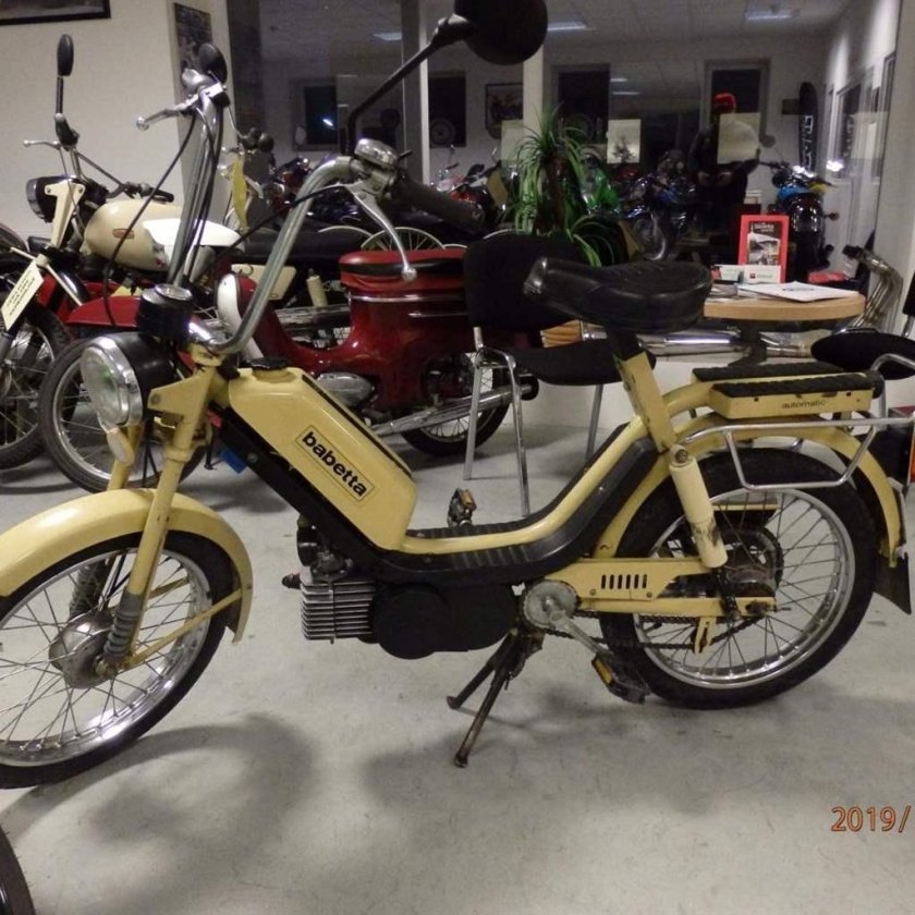 Мопед Jawa Babetta 207 руководство по перепечатке запасных частей OEM 1975 Г.