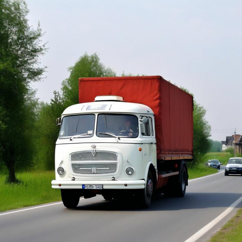 Старые грузовики