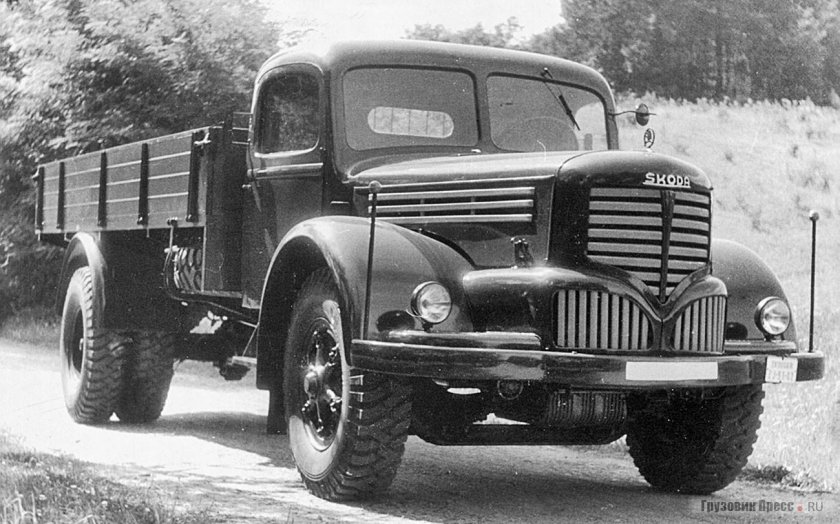 Skoda 706 тягач