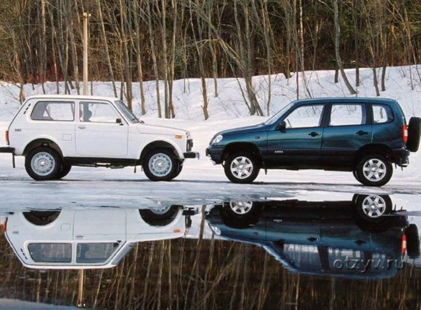 ВАЗ 2131 И Chevrolet Niva