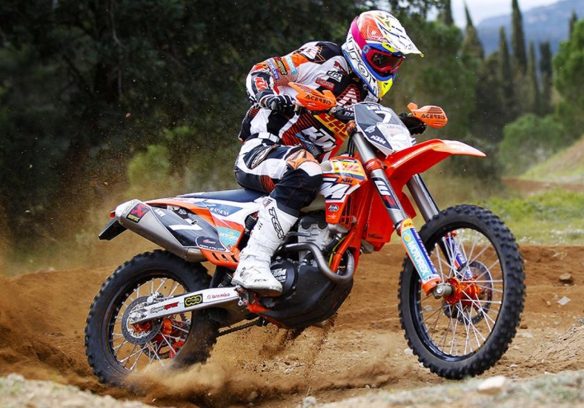 Мотоцикл КТМ кросс