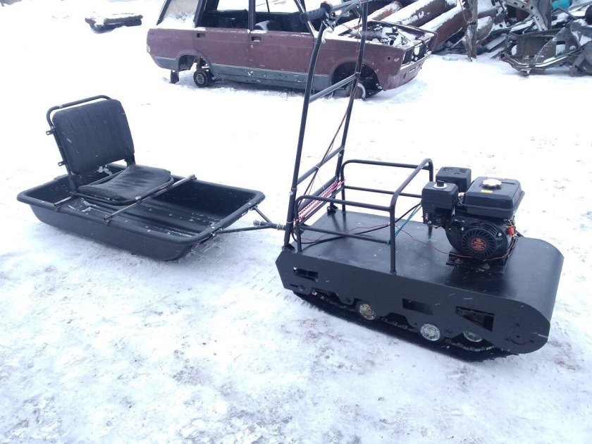 Мотобуксировщик лидер белка 6.5 л.с.