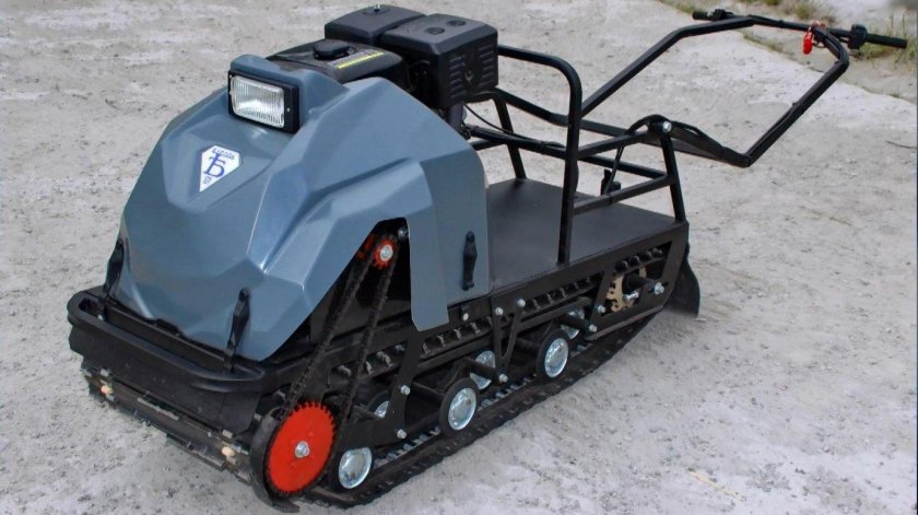 Мотобуксировщик Бурлак м2