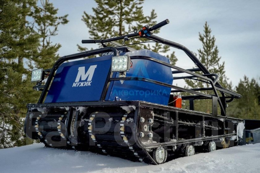 Мотобуксировщик мужик м760 20 л.с