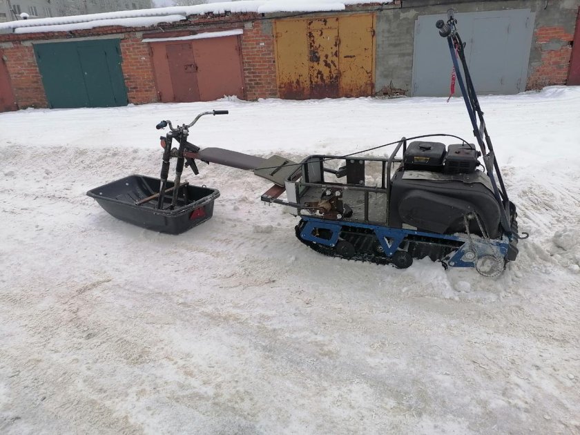 Модуль на мотособаку