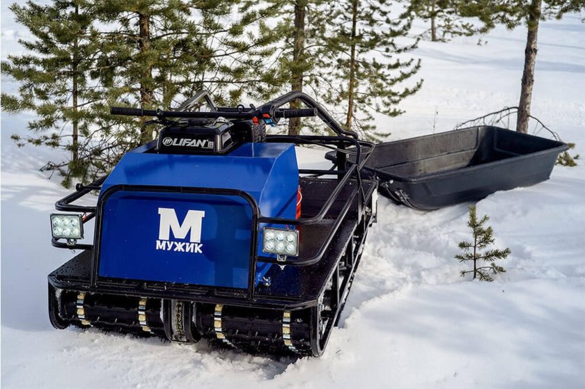 Мотобуксировщик мужик м760