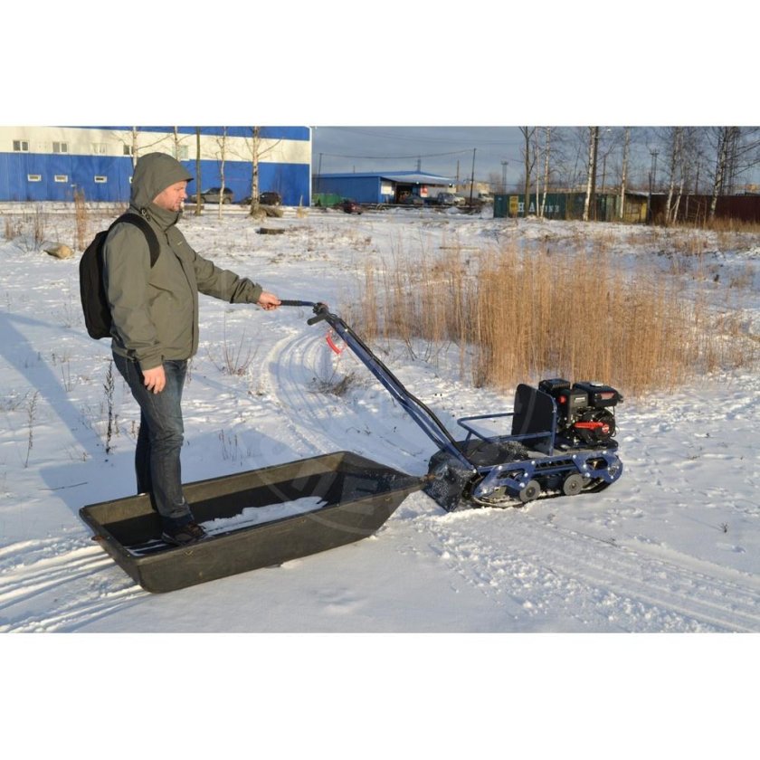 Мотобуксировщик Барс ra 380 Mini